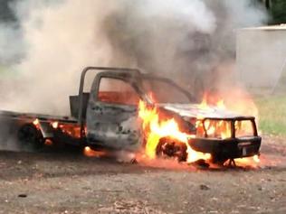 Torched cars spark unlocked vehicle warning