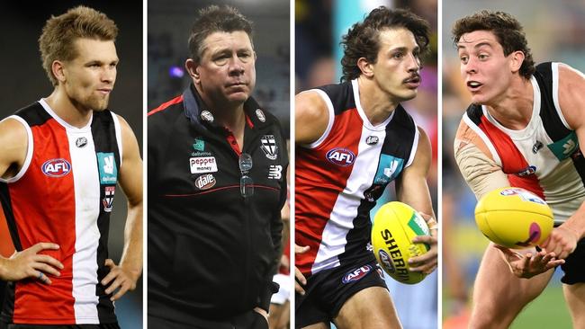 A number of Saints are giving Brett Ratten headaches this season.