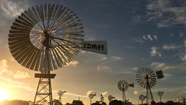 In a spin: Penong’s Windmill Museum, in South Australia, is keeping alive a part of Australia’s past and attracting people from overseas.