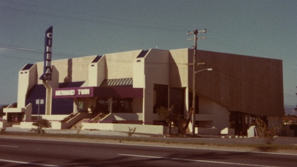 Photos of Mermaid Beach Cinema complex circa 1980s.