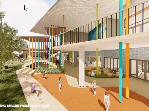The classrooms will be in double storey buildings.