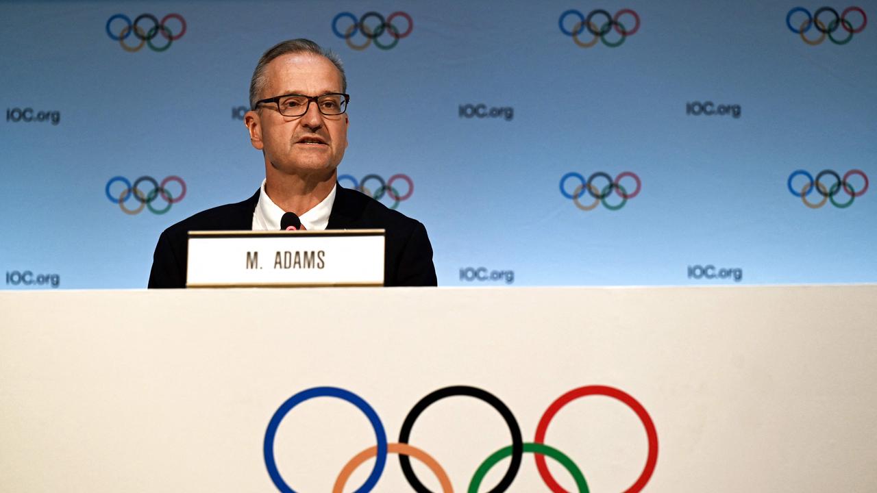 IOC spokesperson Mark Adams. Picture: Indranil Mukherjee / AFP