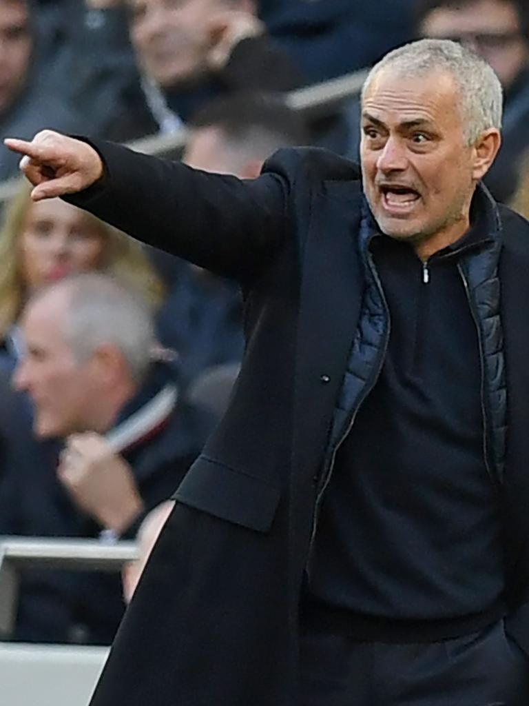 Life was grim at Tottenham under Jose Mourinho. Picture: AFP