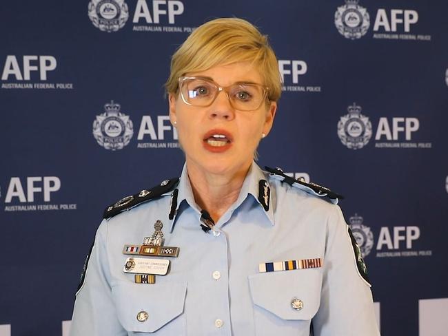 Assistant Commissioner Justine Gough was part of the Tenterfield team that brought down the pedophile. Picture: Supplied AFP