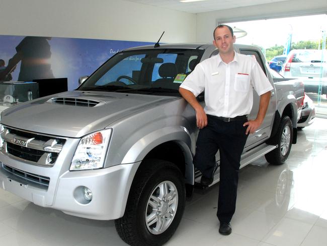 Pacific Isuzu's Joel Reeman say it is a great time to get into a new dual cab ute. Photo Craig Warhurst/The Gympie Times