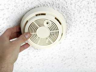 Hand Opening Smoke Detector for Maintenance. Picture: Christine Kublanski