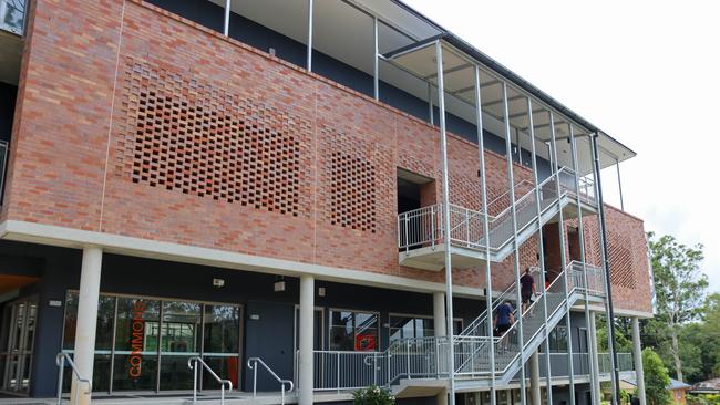 The Waterford West building at Ambrose Treacy College, Indooroopilly, was blessed and formally opened on Friday.