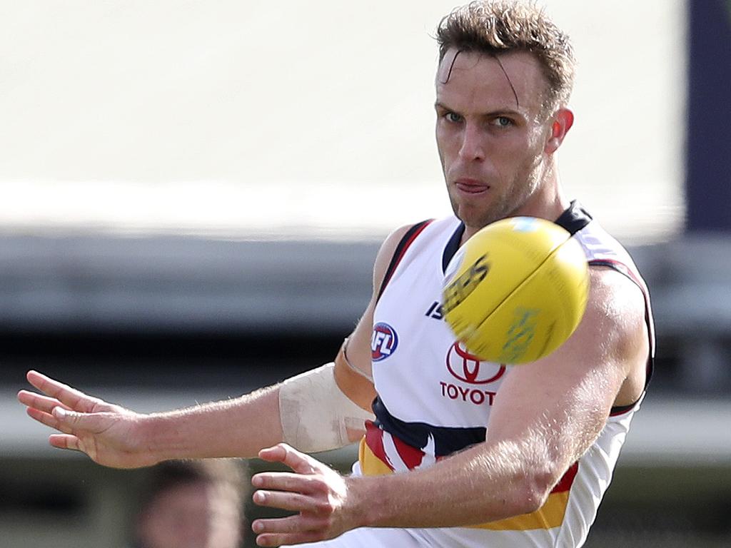 Running machine Brodie Smith had the ball on a string. Picture: Sarah Reed