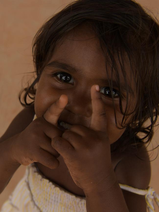 Kids are all smile as parents walk through her new home. Picture: (A)manda Parkinson