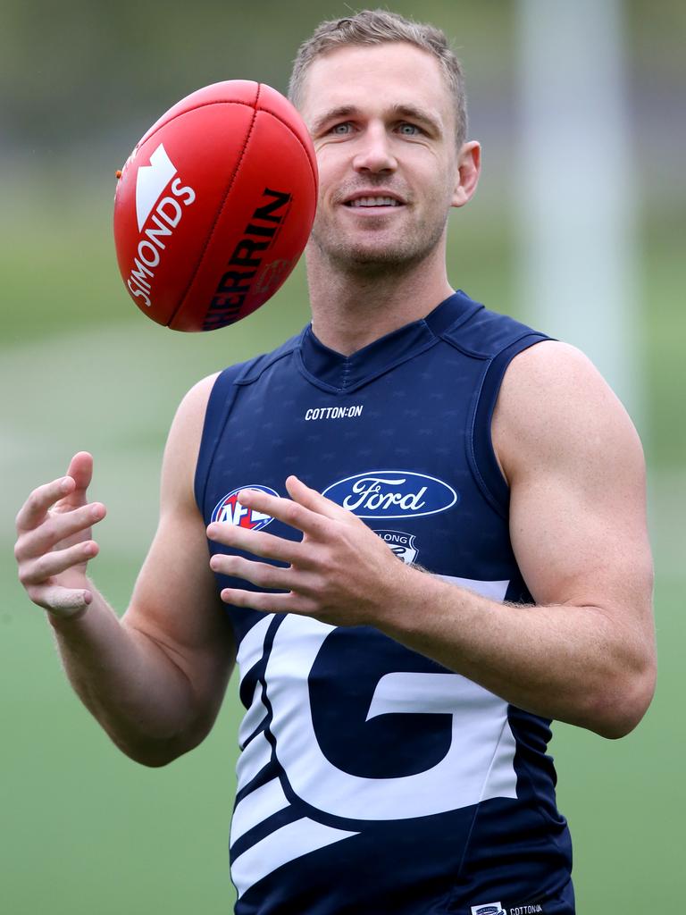 Don’t forget about Joel Selwood. Picture: Mike Dugdale