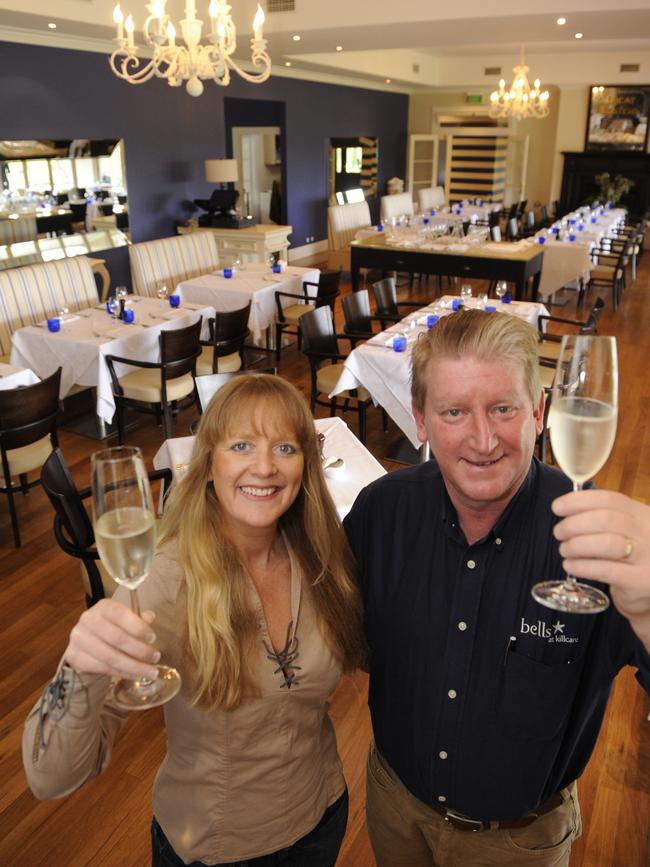 Karina Barry and Brian Barry have owned Bells at Killcare for the past 12 years.