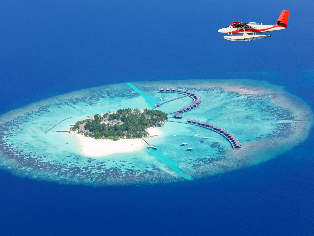 Sea plane is the only way to reach some of these islands. Picture: iStock