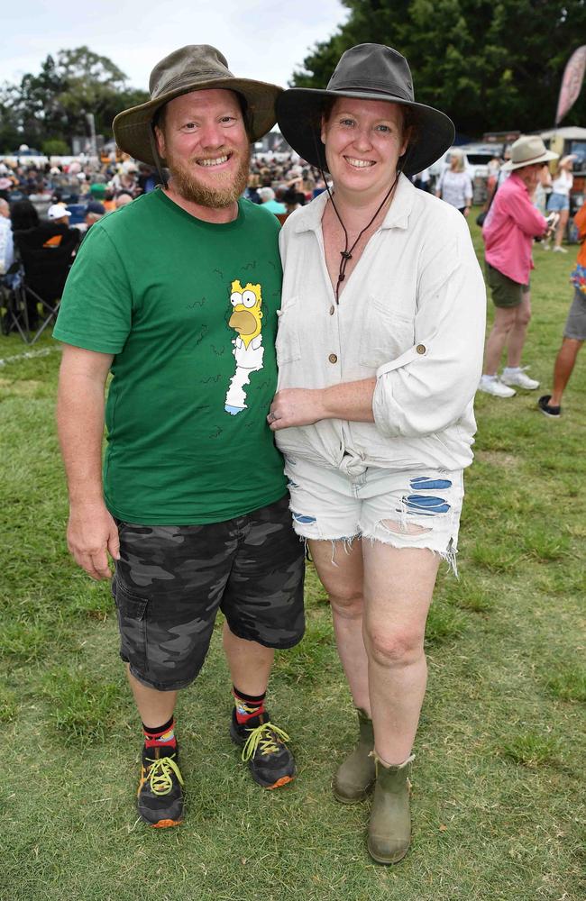 Lenny and Tamara Holt at Sounds of Rock 2024 in Hervey Bay. Picture: Patrick Woods.