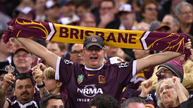 Could Brisbane finally host the NRL grand final? AAP Image/Dave Hunt.