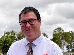 Member for Dawson George Christensen spoke about the fires in Federal Parliament today. Picture: Monique Preston