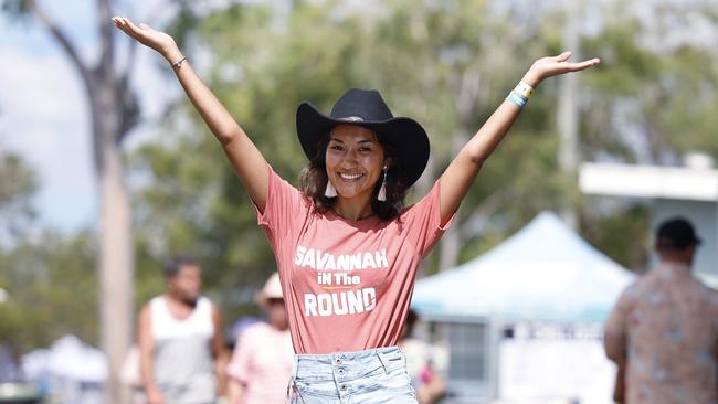 Pinder Singh at the Savannah in the Round music festival, held at Kerribee Park rodeo grounds, Mareeba. Picture: Brendan Radke