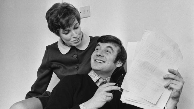 Michael Palin with his wife, Helen, in 1968. Picture: Getty Images