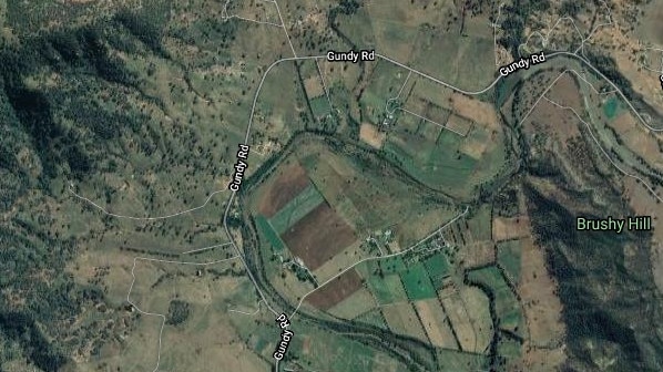 Suspected human remains were found on a property on Gundy Rd in Scone. Picture: Google Maps