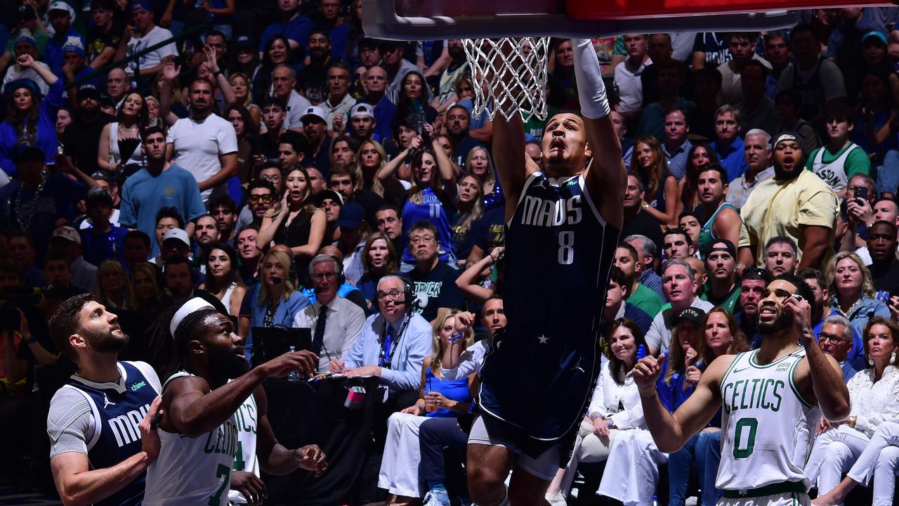 Australian Josh Green was part of a bench spark that helped the Dallas Mavericks keep the NBA Finals alive. Picture: Garrett Ellwood/NBAE via Getty Images