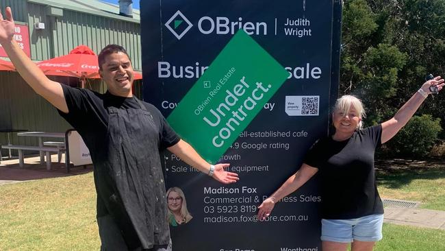 Thomas Lincoln and his mum Marie Ferns have been running the Cowes Corner Takeaway shop on Settlement Rd, Phillip Island since December 2015, and sold it this year. Picture: Google Maps