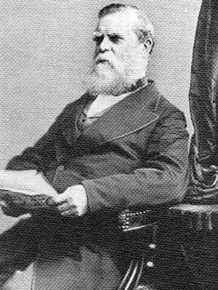 Related to Adam Goodes ... Pastoralist and mine owner Sir Walter Watson Hughes (1803-1887).