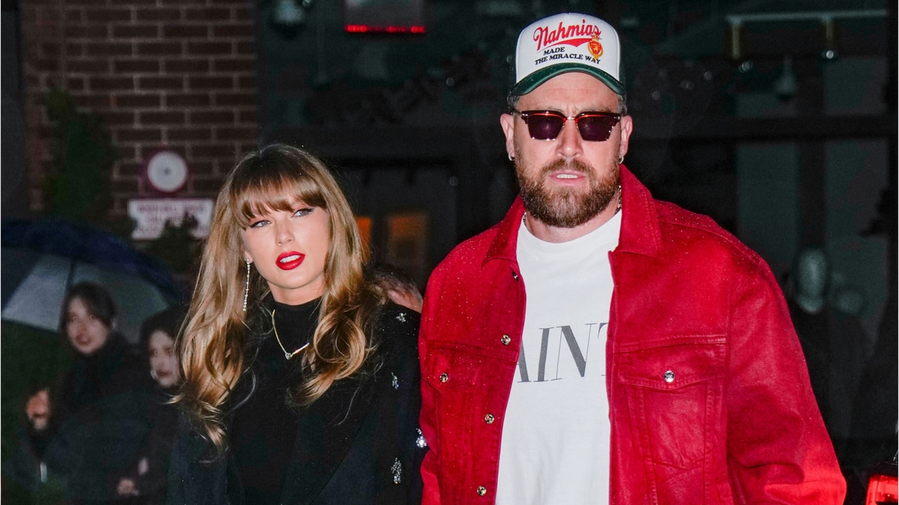 Travis Kelce teases new Taylor Swift music