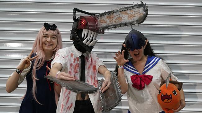 OZ Comic-Con Gallery. OZ comic at Melbourne Exhibition and Convention Centre. Michelle, Zai and Gabrielle. Picture: Valeriu Campan