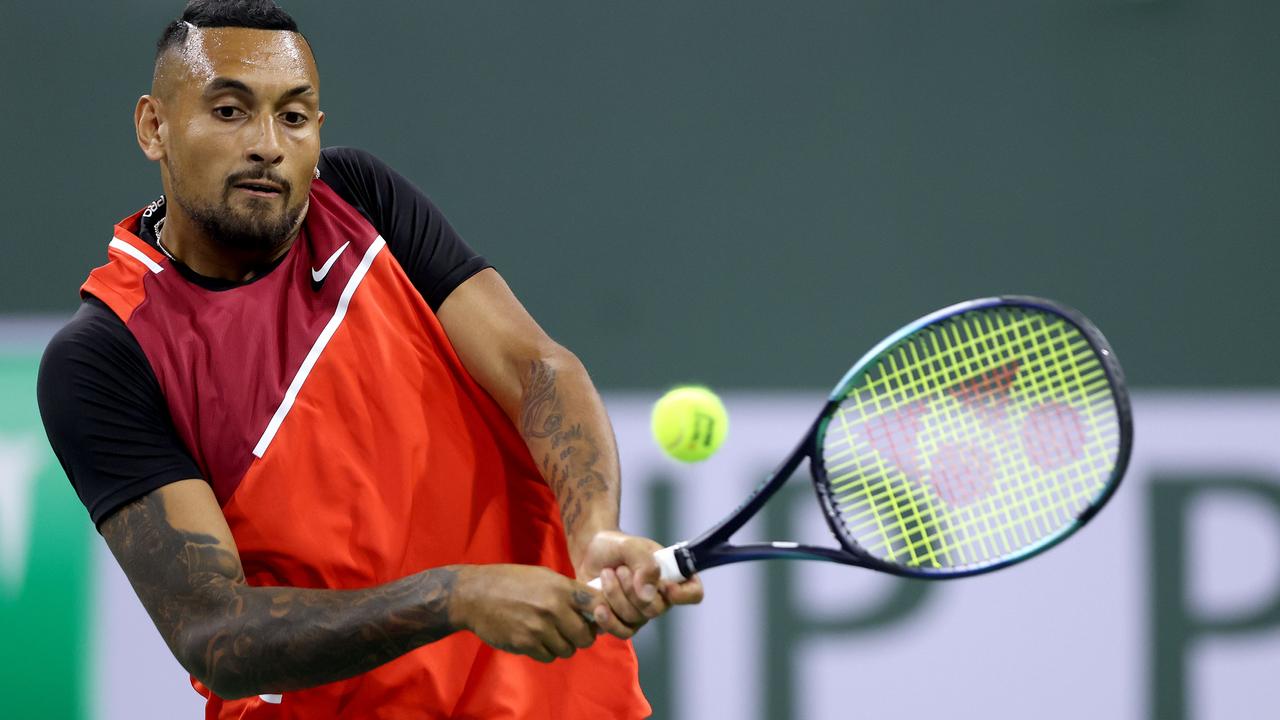 Nick Kyrgios will play Rafael Nadal at Indian Wells Matthew Stockman/Getty Images/AFP