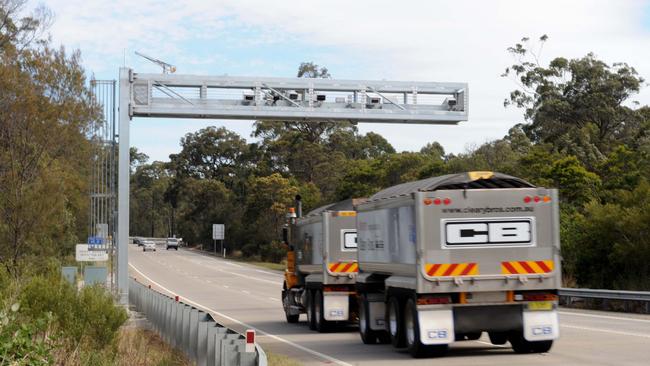 Average speed cameras in NSW exclusively target heavy vehicles.