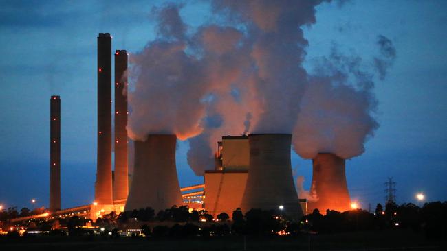 The Loy Yang A power station in the Latrobe Valley. Picture: Aaron Francis