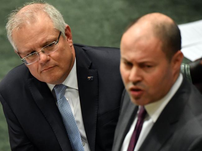 Prime Minister Scott Morrison and Treasurer Josh Frydenberg have some hard decisions to make on tax measures. Picture: Getty Images
