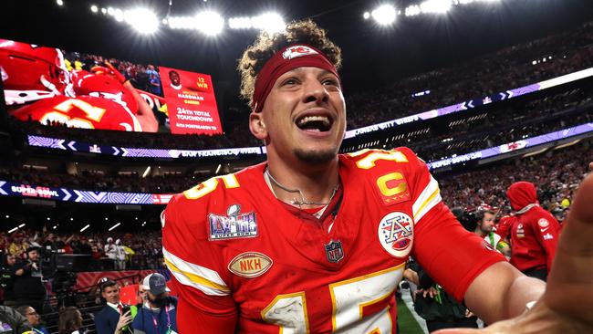 Patrick Mahomes is Super Bowl MVP. (Photo by Jamie Squire/Getty Images)