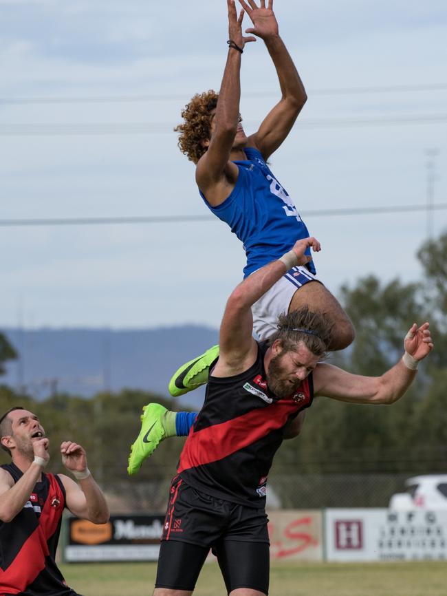 Scrutton reaches for the stars at the height of his ascension. Picture: Ethan Nitz Photography