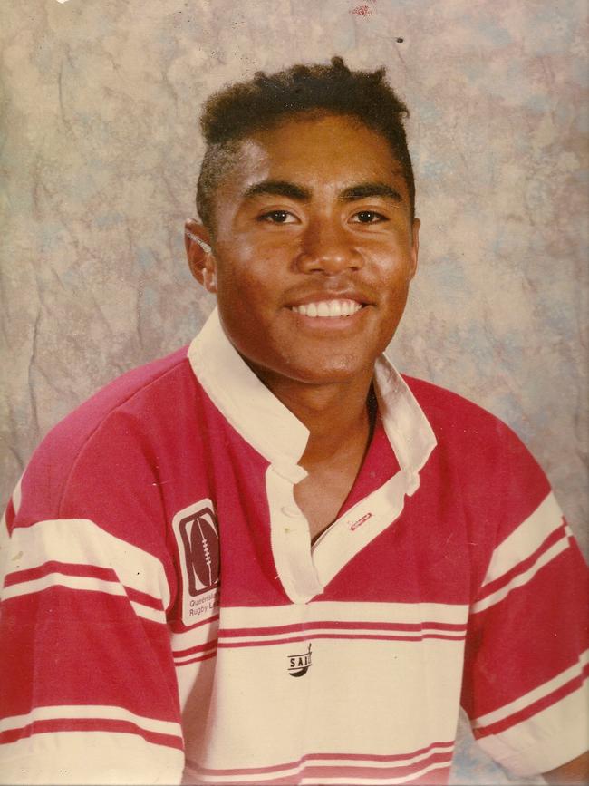 Petero Civoniceva In the Redcliffe Dolphins Development Squad 1993.