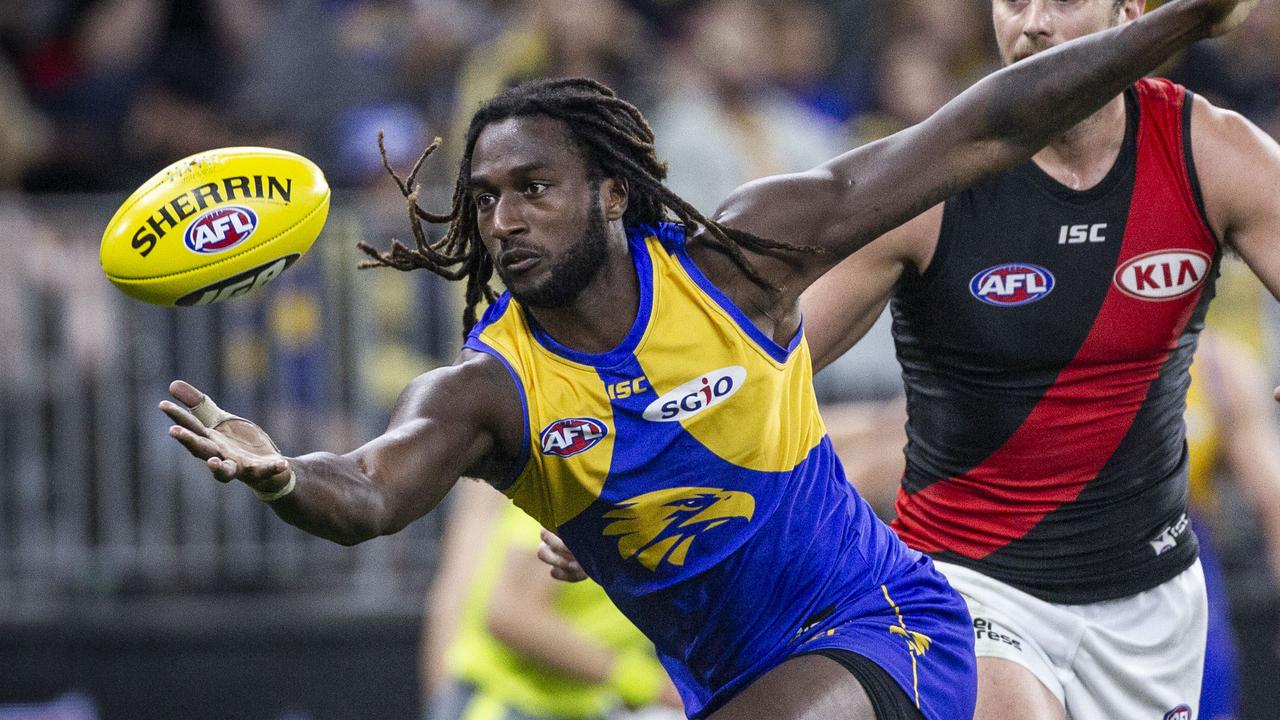 Nic Naitanui has played little football in the past two years. Picture: AAP