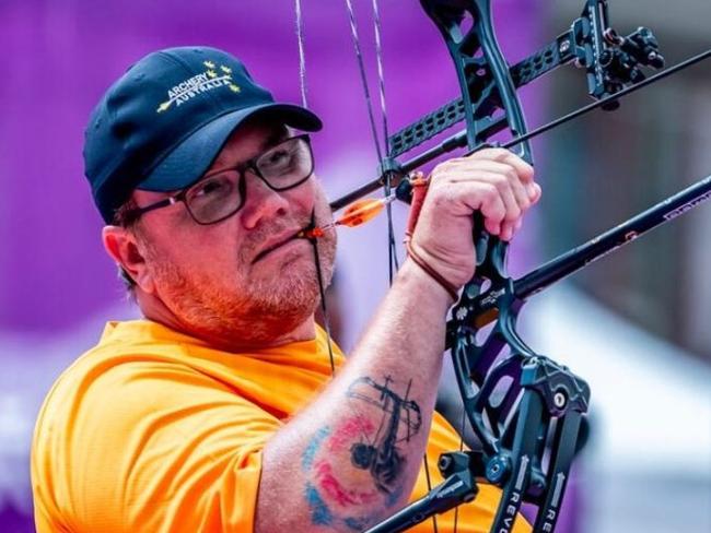 Christopher Davis is already a world champion. Supplied: Archery Australia