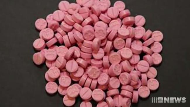 PMA (paramethoxymethylamphetamine) is a tablet being pushed as ecstasy and has been attributed to deaths in the past. Picture: Nine News 