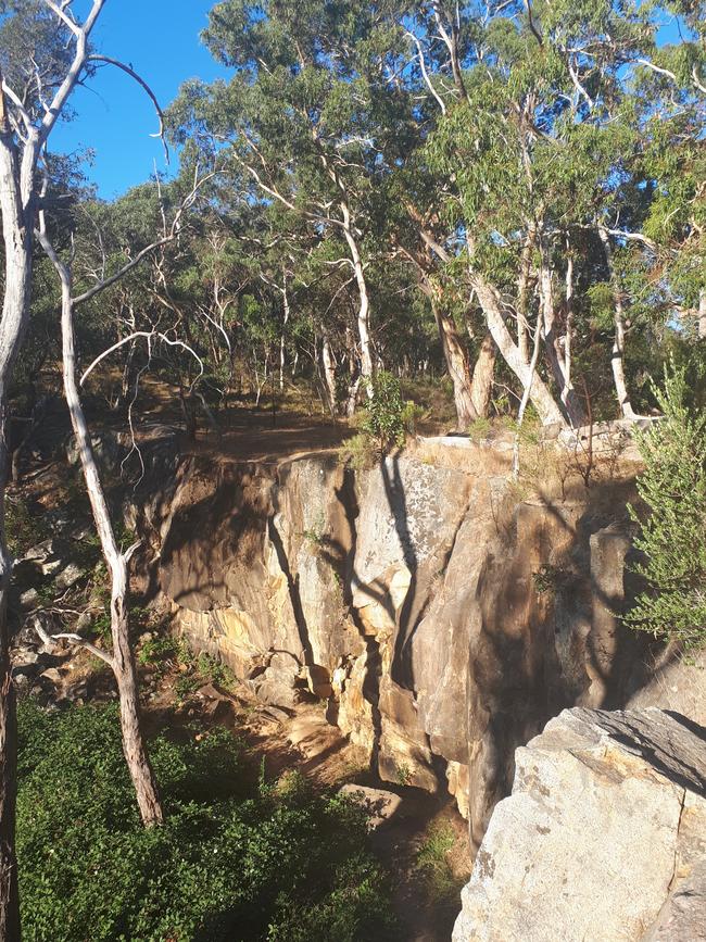 The Upper Waterfall at Belair National Park. Picture: Michelle Etheridge