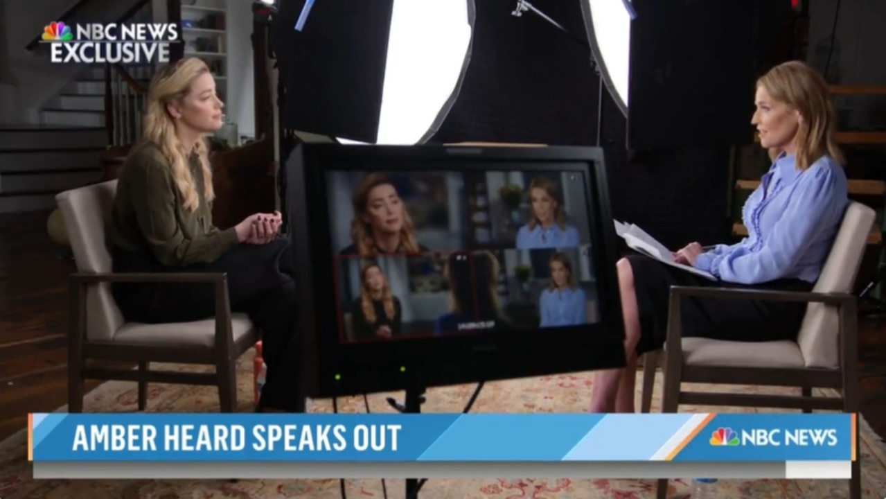 Amber Heard sat down for her first post-trial interview on NBC's Today Show.