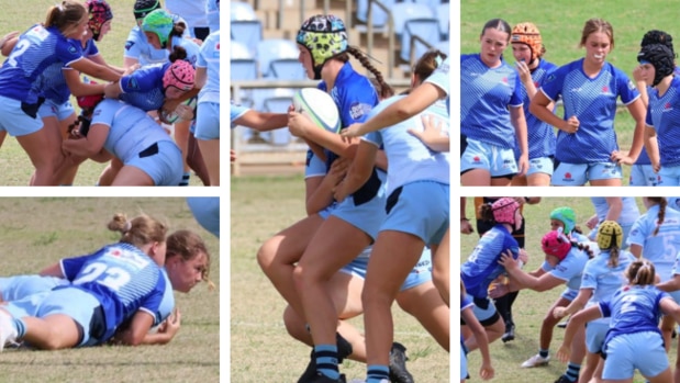 Top U14 and U16 players at the Academies rugby tournament in Dubbo.