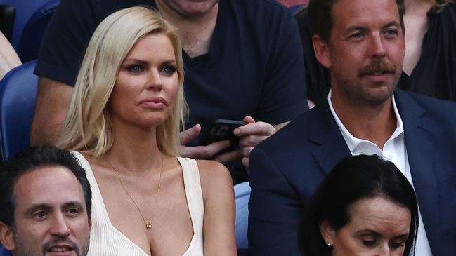 Sophie Monk and her husband Joshua Gross. Picture: Michael Klein