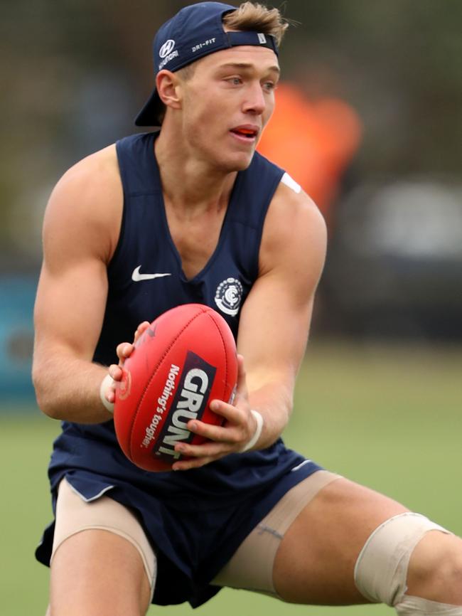 Patrick Cripps is available at a discount price after an injury-interrupted 2017 season.