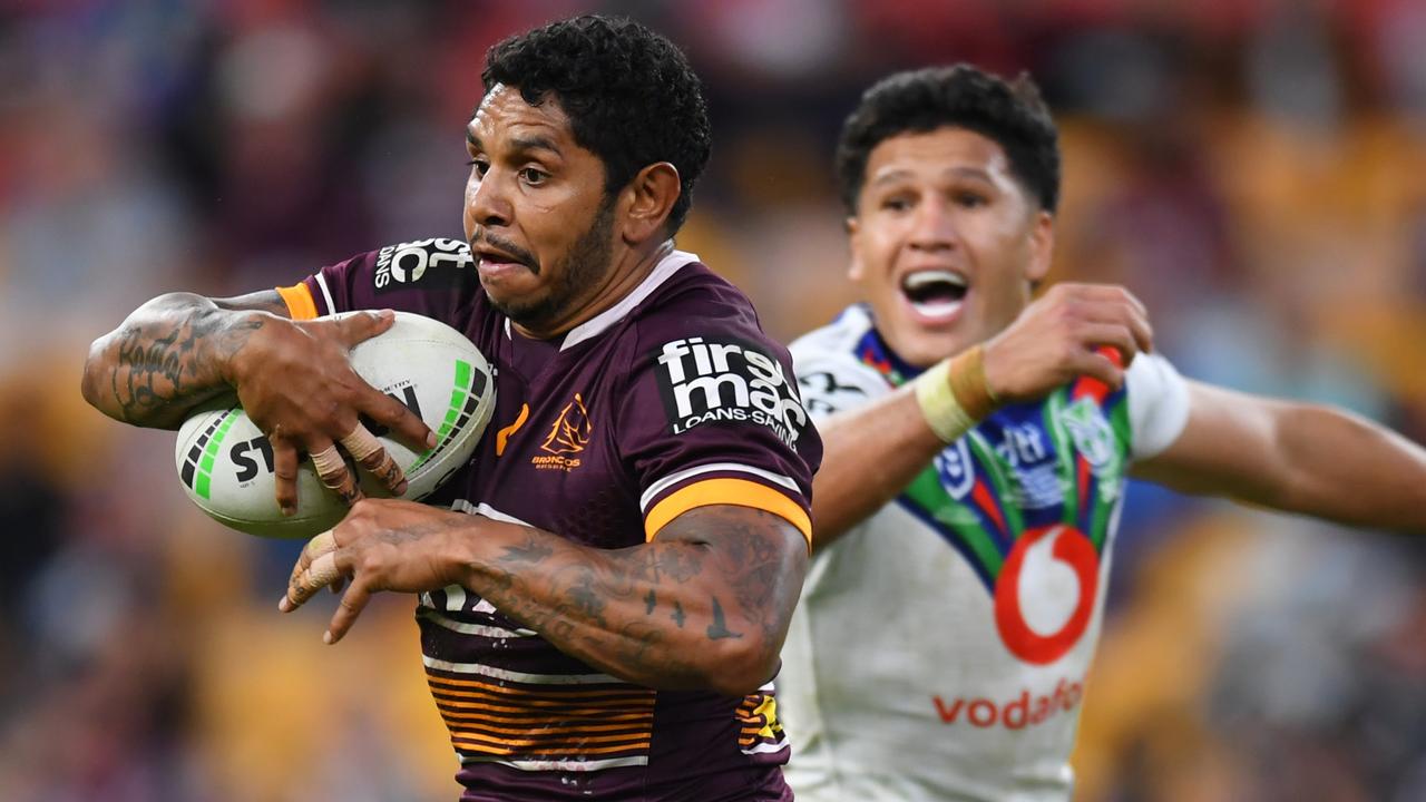 Albert Kelly scored a spectacular try against the Warriors last weekend. Picture: Albert Perez/Getty Images