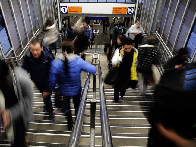 Police feared a group of accused­ terrorists planned to release deadly hydrogen sulphide­ gas into Sydney’s public transport network. Picture: Chris McKeen