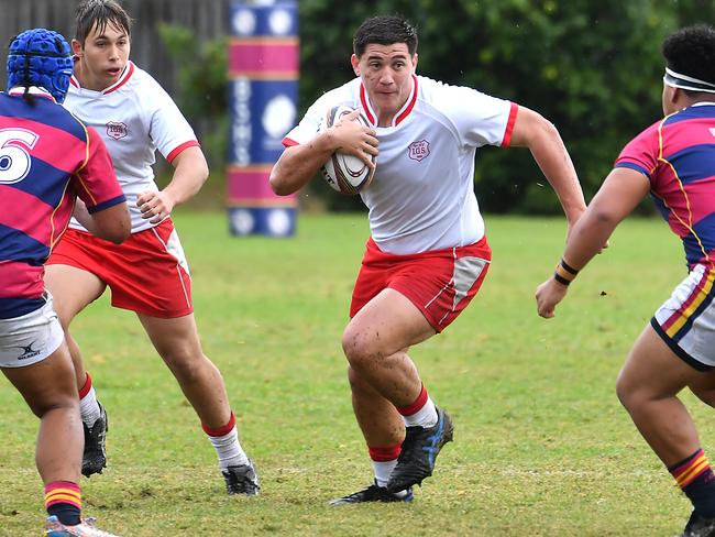 First XV GPS game between Ipswich and BSHSSaturday August 13, 2022. Picture, John Gass