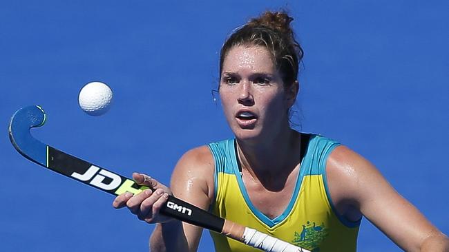 Georgina Morgan missed the cut for the latest Hockeyroos squad. Picture: AFP/Daniel Leal-Olivas