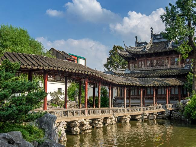 City God Temple and Yu Garden are two big tourist attractions. The City God Temple was first built in 1403, before Yu Garden was built next door in 1559. They are two of the most treasured cultural and historical landmarks in Shanghai. Photo: istock