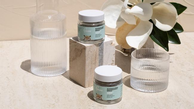 The sustainable toothpaste bites cost $15 for a container of 60. Picture: Supplied