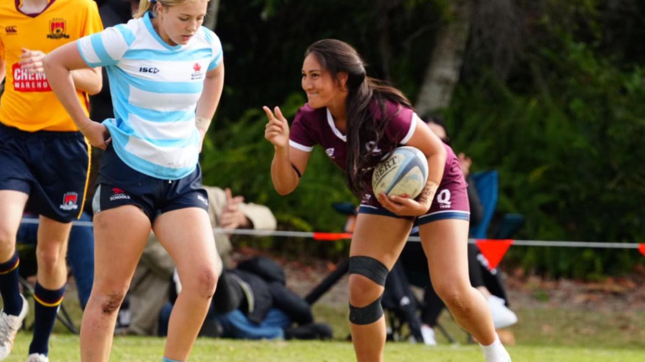 Action from day three of the 2024 Australian Schools Rugby Championships. Picture: Anthony Edgar.