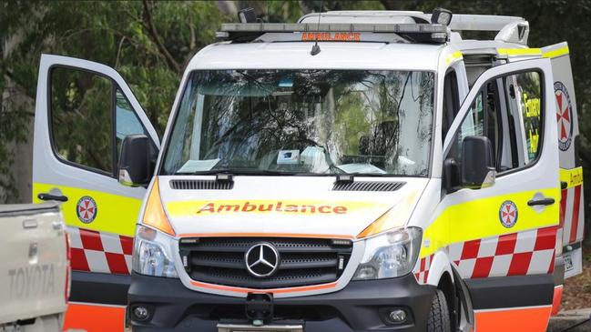 NSW Ambulance responding to a 40-year-old woman in a near drowning incident at Mudgee.